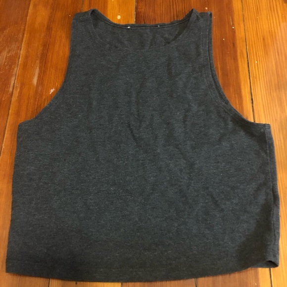 Crew Neck Top Grey main image 1